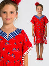 girls sewing pattern, kaftan sewing pattern