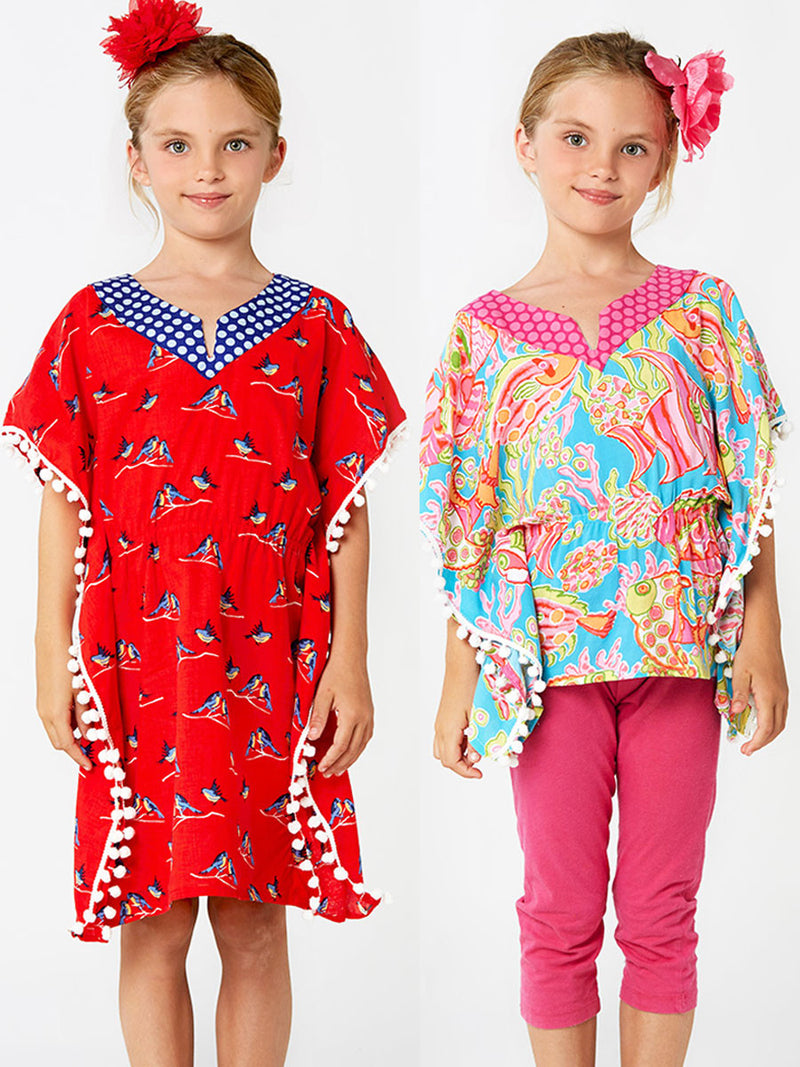 kaftan sewing pattern for girls