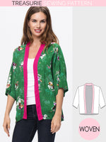 Kimono Style Jacket - WOMENS  (W23-L)