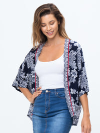 Kimono Style Jacket - WOMENS  (W23-L)