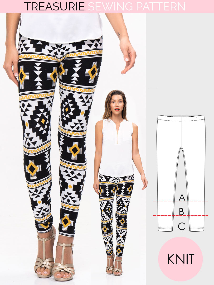Cool S Pattern All Over Print Leggings - Style 3 Brown –  LetMeDrawYourPicture