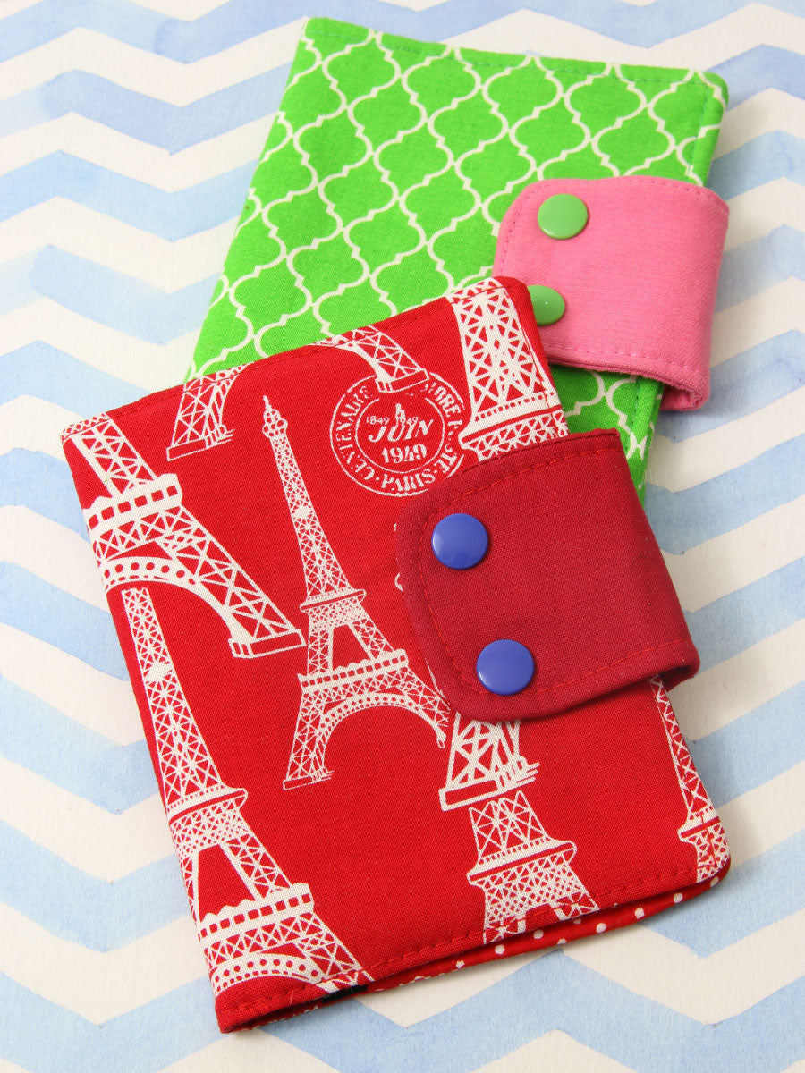 passport cover pattern