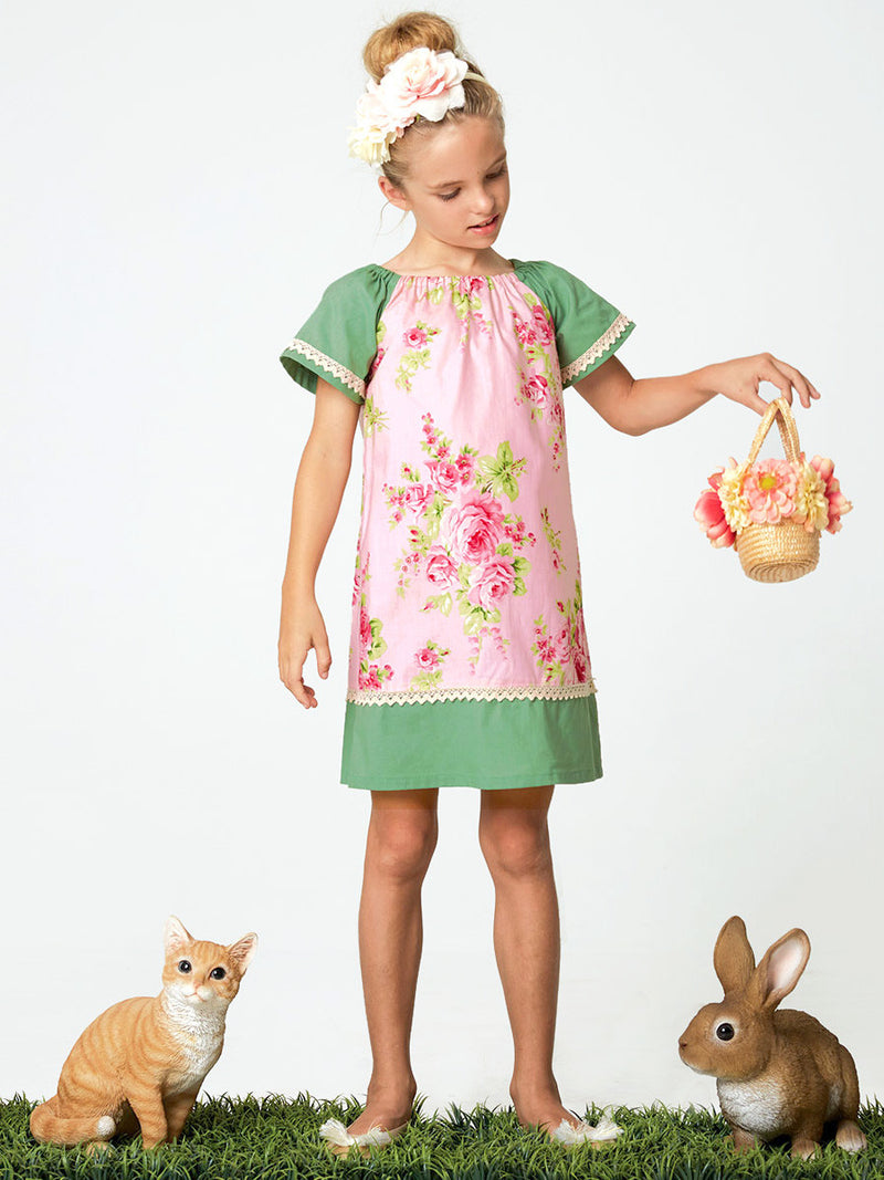 girls peasant dress pattern