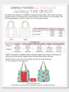 (B908) Georgie Foldable Bag Pattern