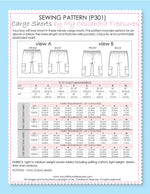 Boys Cargo Shorts Sewing Pattern – TREASURIE