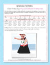 cleo dress sewing pattern by MCT