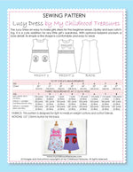 Lucy sewing pattern by MCT