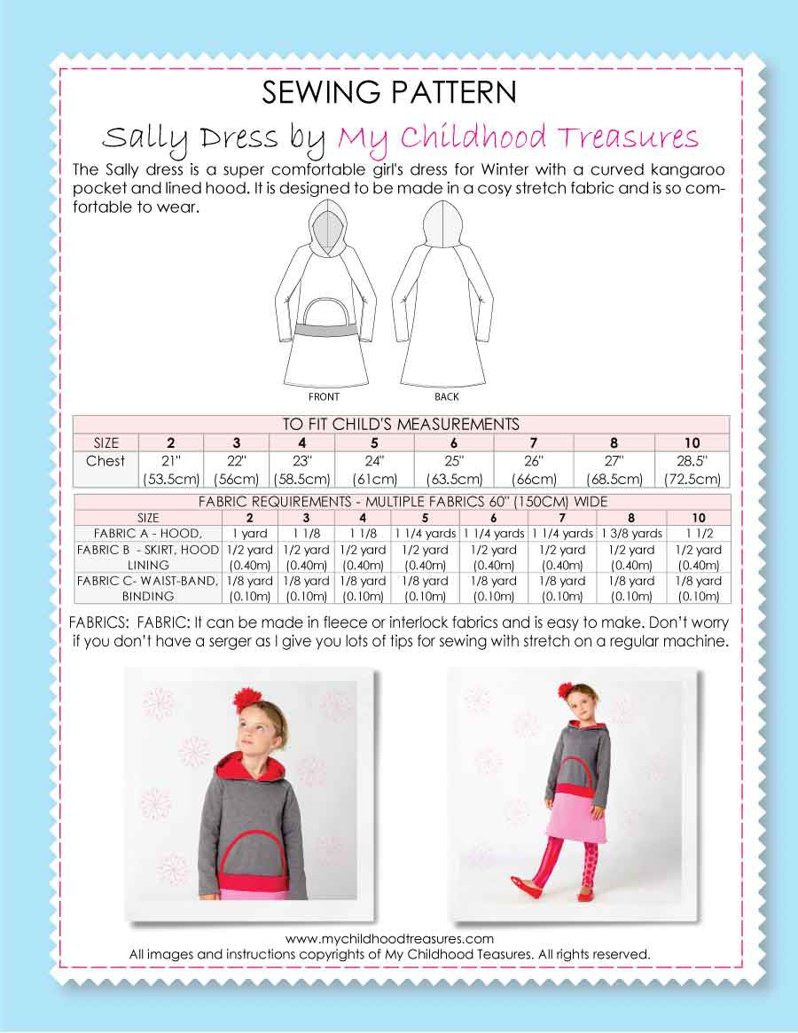 sally sewing pattern by MCT