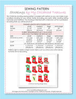 Christmas stocking pattern by MCT