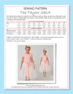 Free Sewing Pattern - Taylor Tutu Skirt