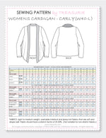 womens cardigan pattern