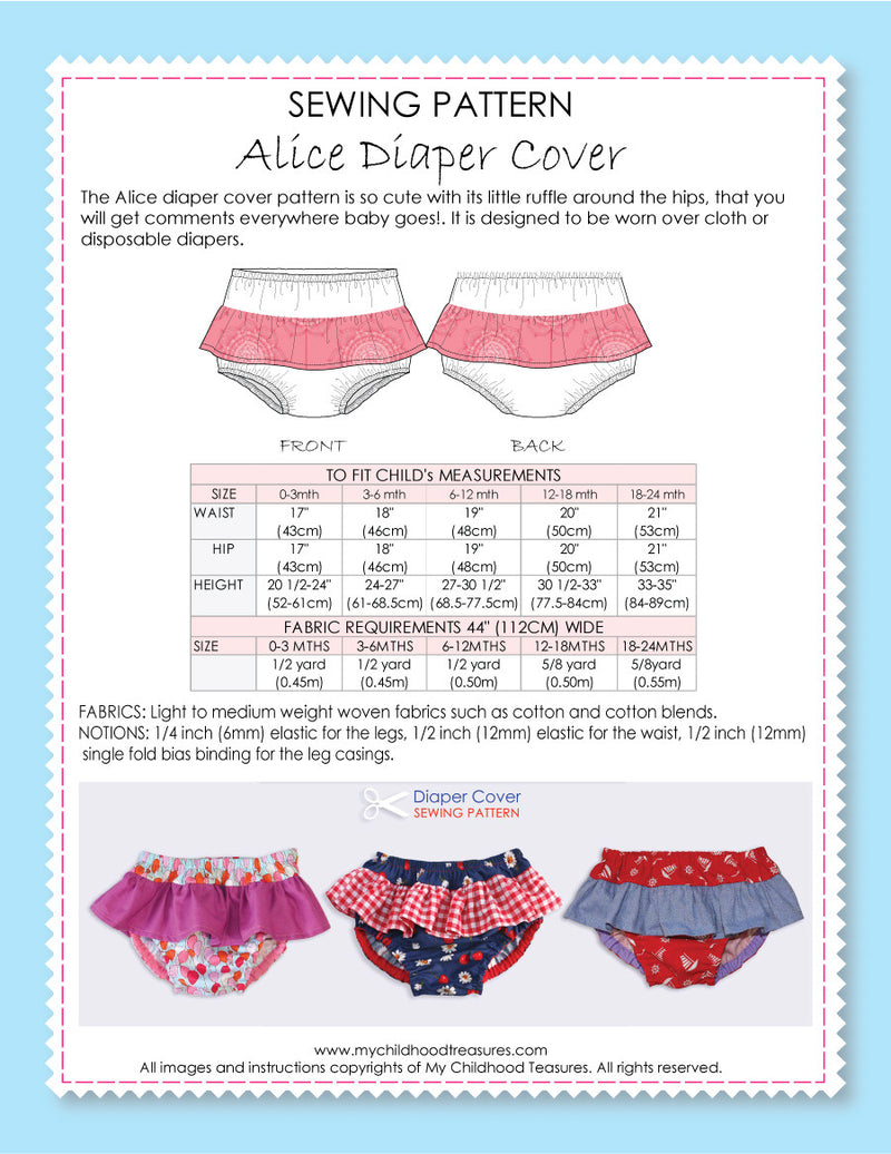 Ravelry: Ruffle Diaper Cover pattern by Darling Derriere Designs