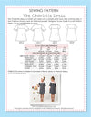 CHARLOTTE - Girls Dress Patterns - Stretch, Short & 3/4 Sleeves