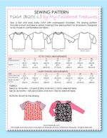 T-Shirt - BABY Overlap (B201-L)  (0-36 Months)