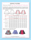 SIMONE - Easy Girls Circular Skirt Sewing Pattern - Stetch