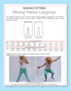 Henley harem leggings pattern by MCT