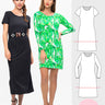 womens dress pattern w28