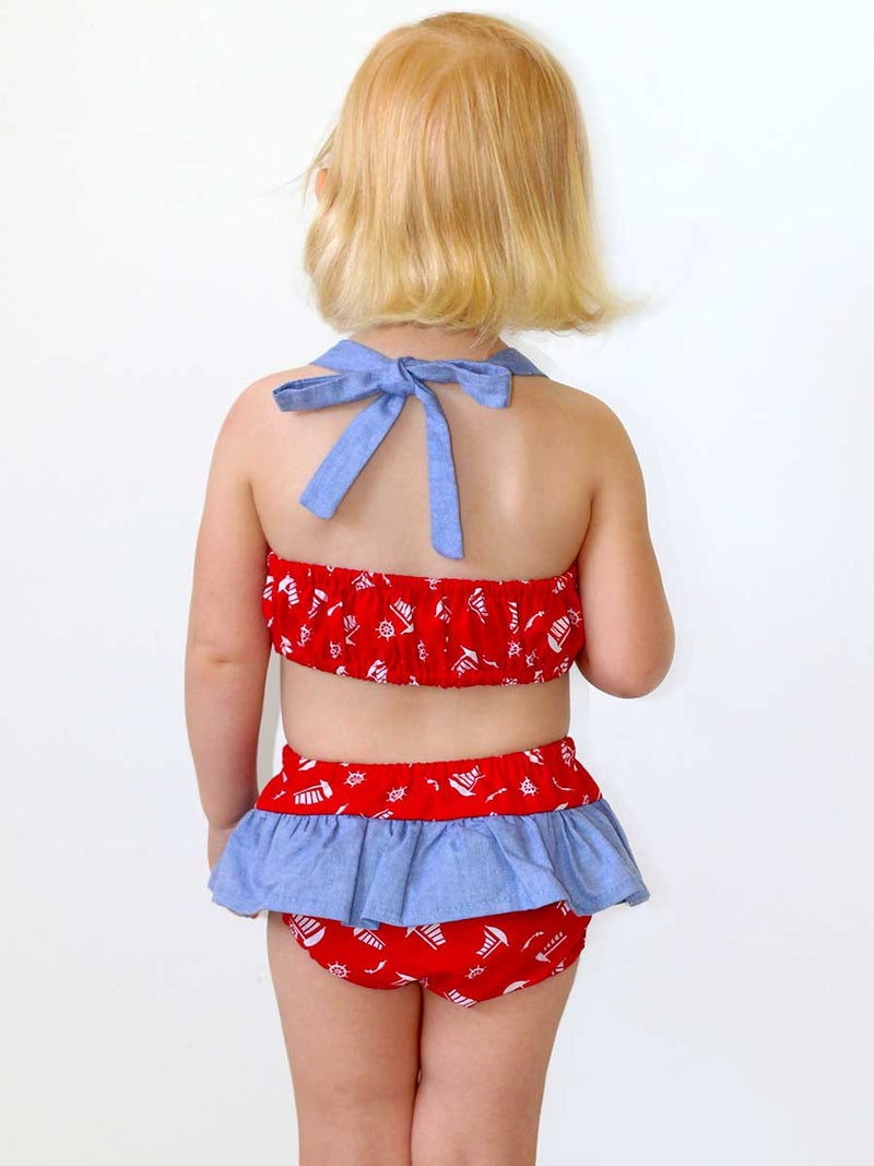 BIRDIE - Toddler Swimsuit Sewing Pattern (2-6T)
