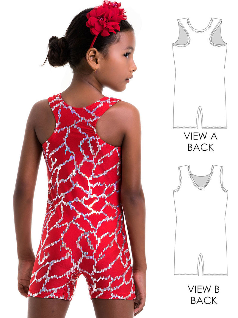 Unitard Patterns Girls UNITARD 4 Racer Scoop Back LU04 unitard-patterns-girls-unitard-4-racer-scoop-back-lu04