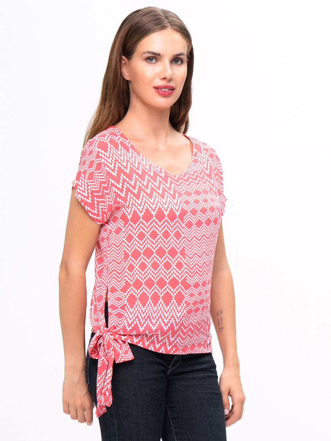 v neck top pattern womens, womens top pattern